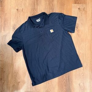 Carhartt Navy Blue Polo